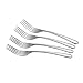 Premier Housewares Rill Stainless Steel Forks, Set of 4