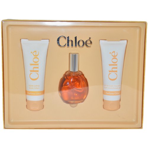 Chloe Geschenkset (50ml EDT + 75ml K&ouml;rperlotion + 75ml Duschgel) Preisvergleich