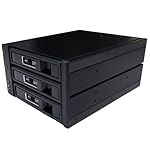 ディラック Stack Gateシリーズ 3.5/2.5インチ対応トレー仕様リムーバブルケース HotSwap対応 3Bayモデル ブラック DIR-SG331