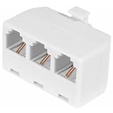 Philips SDJ4071W - Phone splitter - RJ-11 (F) - RJ-11 (M)