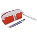 UberLyfe Red and White Pencil Pouch for Kids PU-001031-WHRD RS.325.00