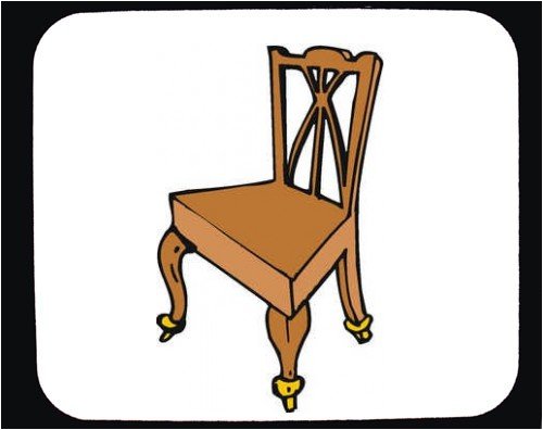 Decorated Mouse Pad with decorated, Pennsylvania, chair, Philadelphia, wooden, furniture, artifact