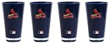 MLB St. Louis Cardinals 20-Ounce Insulated Tumbler 4 Pack