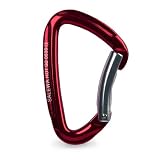 Salewa Karabiner HOT G2 BENT, UNICO, red