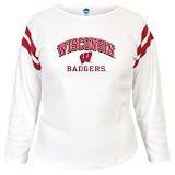 Women's Wisconsin Badgers 'Winning Feeling' 3/4 Sleeve T-Shirt