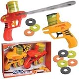 Zip Shot Twin Pack Foam Shooters with 24 Discs
