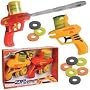 Zip Shot Twin Pack Foam Shooters with 24 Discs