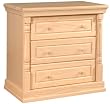Monterey 3 Drawer Chest Natural Finish By Storkcraft Baby Furniture