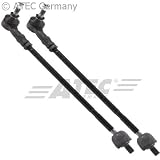 Produkt-Bild: 2X Spurstange KOMPLETT MIT SPURSTANGENKOPF LINKS UND RECHTS, VW GOLF 3 III 4 IV CABRIO VENTO, PASSEND F&Uuml;R FAHRZEUGE MIT SERVOLENKUNG UND TRW-LENKGETRIEBE