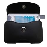 Horizontal Leather Case with Belt Clip/Loop for the T-Mobile iPAQ h6315 / h 6315