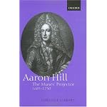 Aaron Hill: The Muses' Projector, 1685-1750 book cover