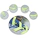 iSUN Elastic No Tie Shoelaces for Kids Shoes,Running, Athletic, Mens, Womens - Flat Shoe Laces for Sneakers Athletes Board Shoes and Casual Shoes