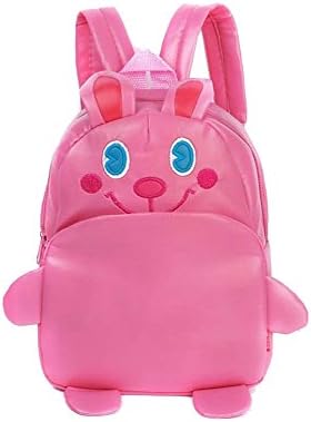AIIGOU Toddler Leather Satchel Animal Fruit Cartoon Backpack 13 Styles - rabbit pattern