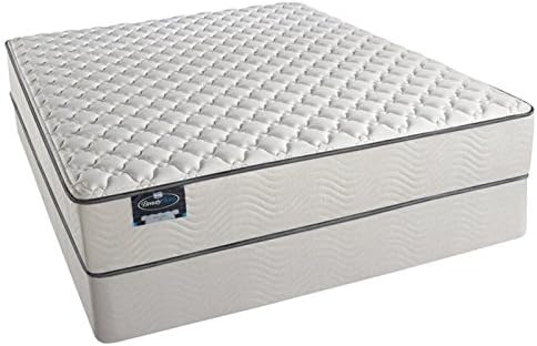 Simmons BeautySleep High Quality Innerspring Mattress Set - Twin / Firm / Low Profile Height