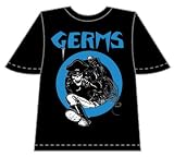 Germs - Skeleton In Leather T-shirt