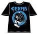 Germs - Skeleton In Leather T-shirt