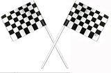 Racing Checkered Flags Cupcake Picks