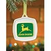 John Deere Christmas Ornament 1968 Vintage Logo #615858