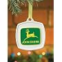 John Deere Christmas Ornament 1968 Vintage Logo #615858