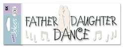 A Touch of Jolee's I Do Wedding Dimensional Stickers, Father-Daughter Dance Title Sticker