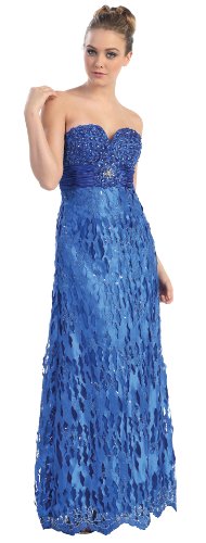 Strapless Formal Prom Dress Jr Long Evening Gown #27018