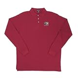 Antigua University of Alabama Classic Pique Long Sleeve Polo Shirt