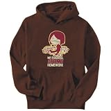 Hoodie Mens Brown  My Ragdoll ate my homework  Cats