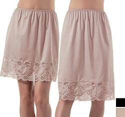 Classic Half Slip in 18" & 24" Length - Antistatic Non-Cling Fabric