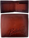 Vintage Brown Leather Wallet by Billabong