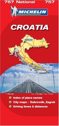 Croatia 2007 (Michelin National Maps)