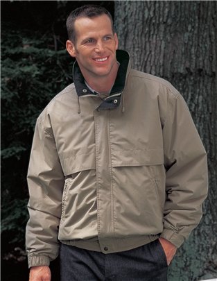 Mens ViewPoint Poplin Jacket Quilted Liner