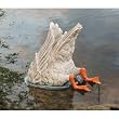 Bottom s up Diving Goose statue home garden sculpture New (The Digital Angel)