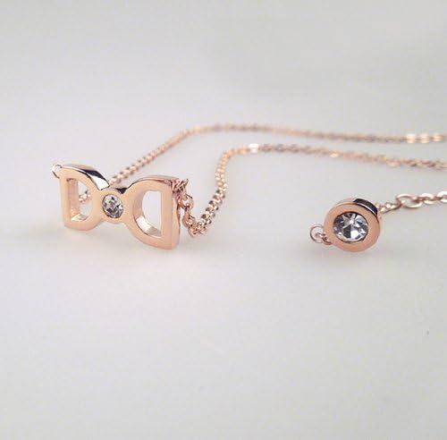KAMAY'S Fashion Dsign Rose Golden Necklace Decoration for girl My Love from the Star