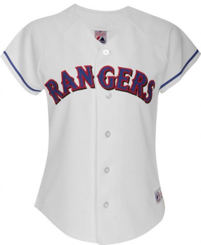 Texas Rangers Home White Women