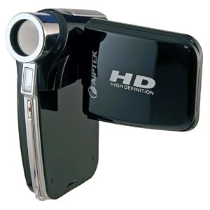 Aiptek A-HD 720p 8 MP CMOS High-Definition Camcorder (Black) by Aiptek
