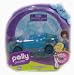Polly Pocket Polly Wheels Sapphire Frost Lila Doll with Vehicle