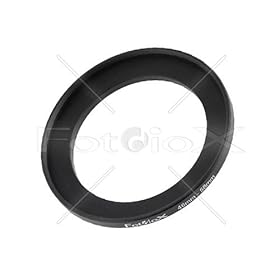 Fotodiox Metal Step Up Ring, Anodized Black Metal 46mm-58mm, 46-58 mm