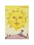 Sun by Ian Beck poster print,11.8 in. x 15.8 in.