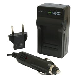 Kodak EasyShare DX6490, EasyShare DX7440, EasyShare DX7590, and EasyShare DX7630 Battery Charger (100-240V) with Car Adapter - Wasabi Power&reg;