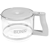 Bunn NCD replacement decanter, white handle.