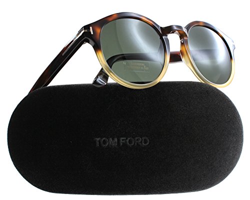Tom Ford Sunglasses TF 400 Lucho 20B Green Black Transparent 49mm