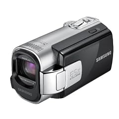 Samsung SMX-F400 Camcorder (SD Karten-Slot, 52 fach optischer Zoom, 6,85 cm (2,7 Zoll) LC-Display, USB 2.0) silber