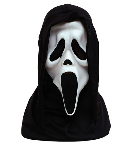 HALLOWEEN WHITE SCREAM MASK