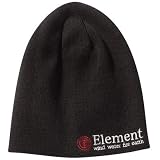 Element Mens Beanie 3Flip Black