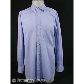 The Practice Bobby Donnell Ermenegildo Zegna Blue Dress Shirt Movie Costumes