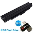 Battpit™ Laptop / Notebook Battery Replacement for Acer Aspire One 751h-1145 (4400mAh / 49Wh) with FREE 8GB Battpit™ USB Flash Drive