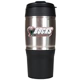 Milwaukee Bucks 18 oz. Stainless Steel / Black Travel Mug (with 