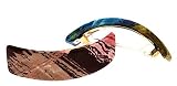 L. Erickson USA Rectangle Volume Barrette 100% Silk Charmeuse - Brush Strokes