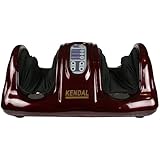 Shiatsu Kneading and Rolling Foot Massager Personal Health Studio w/ remote control AM-201-red