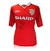 Fantastic replica Manchester United 1999 Champions League Final shirt hand signed by final 
goalscoring heroes Teddy Sheringham and Ole Gunnar Solskjaer. Signed at a private signing session 
for A1 Sporting Memorabilia by Ole on 29/10/2010 in Manchester and Teddy on 28/10/2010 in London. 
Own a piece of sporting history Teddy Sheringham